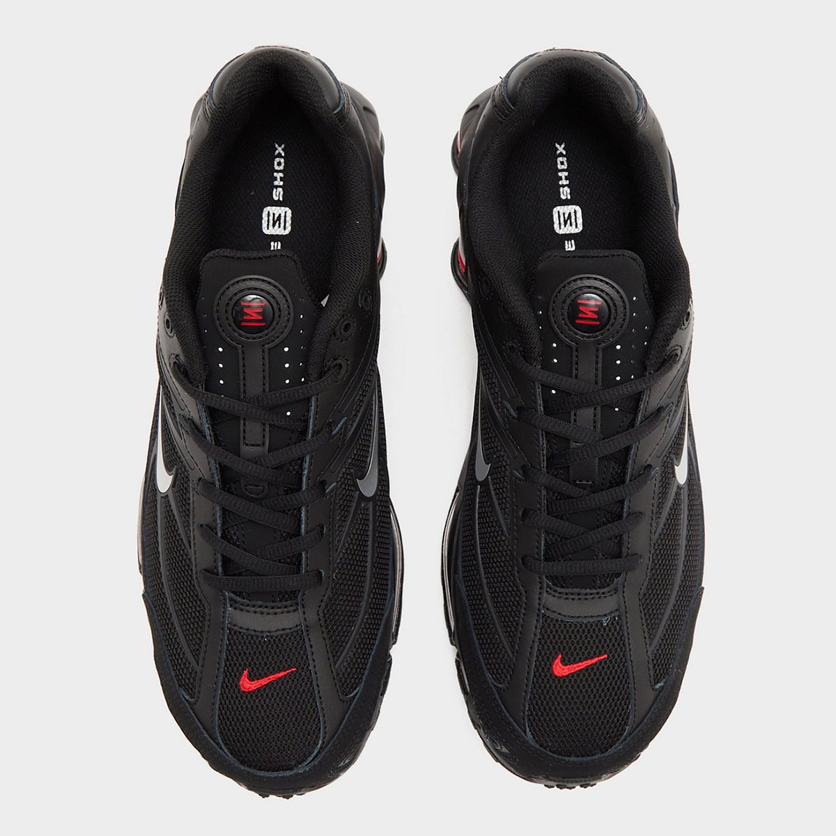Nike Shox Ride 2 Black Metallic Medium Ash University Red Medium Ash Ii7635 002 2