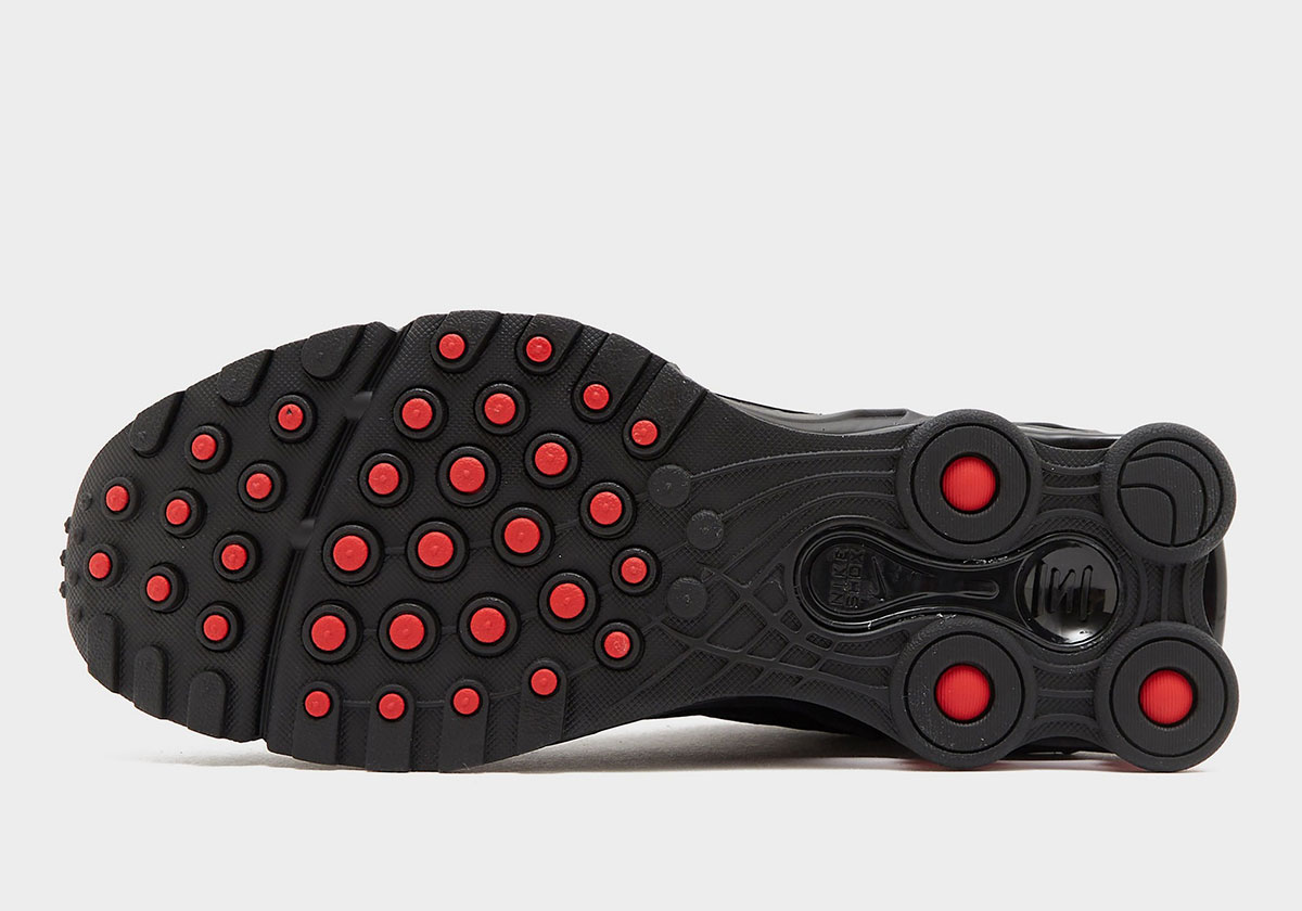 Nike Shox Ride 2 Black Metallic Medium Ash University Red Medium Ash Ii7635 002 3