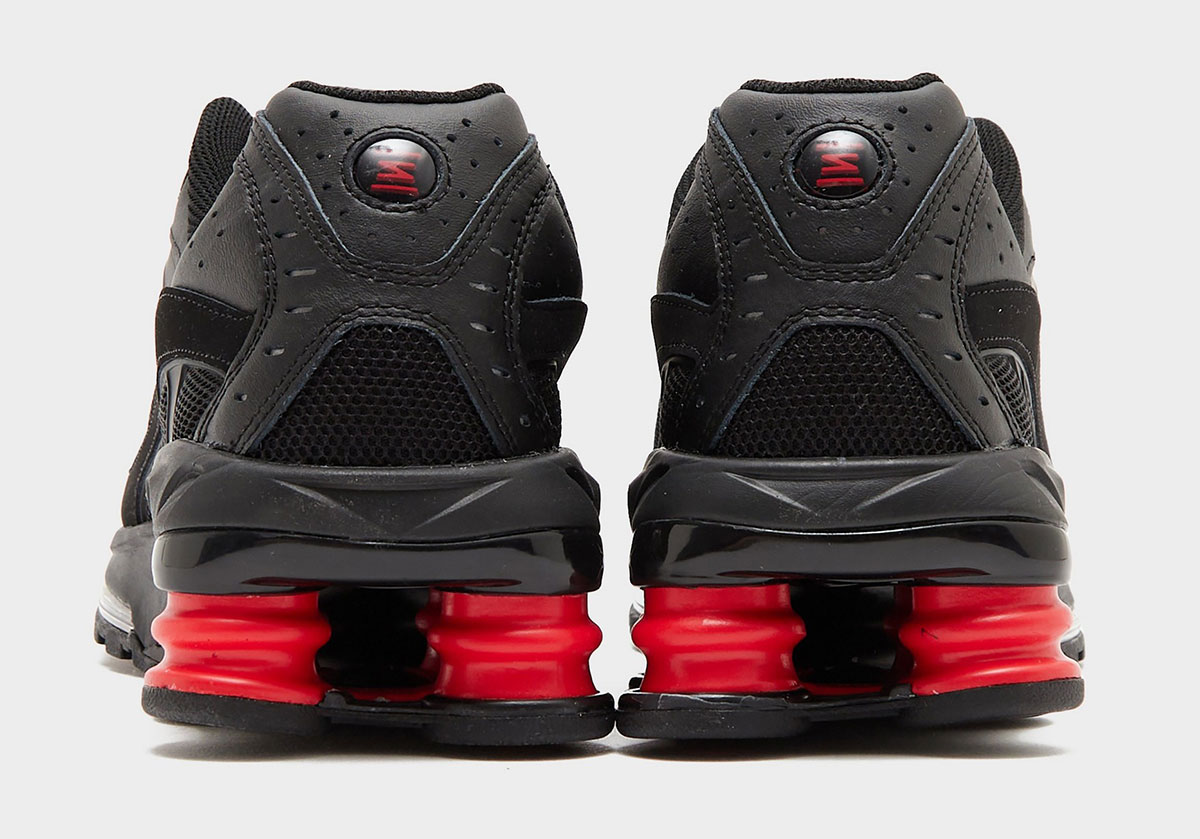 Nike Shox Ride 2 Black Metallic Medium Ash University Red Medium Ash Ii7635 002 5