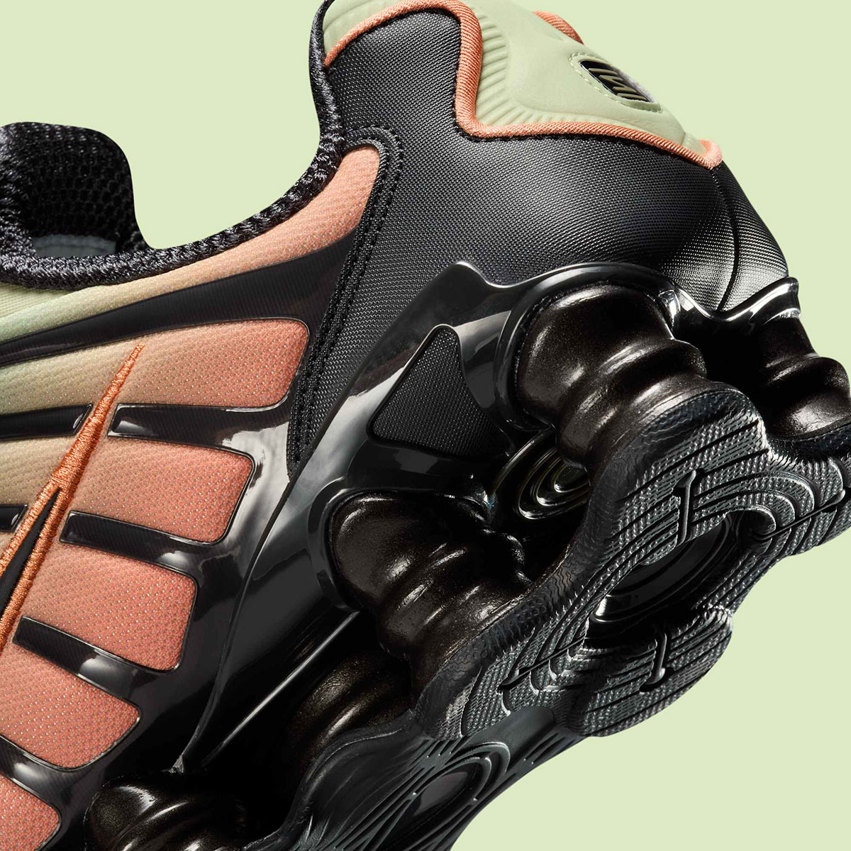 Nike Shox Tl Black Barely Green Wild Mango Ih1336 001 1