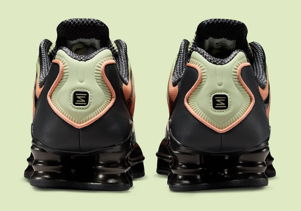 Nike Shox Tl Black Barely Green Wild Mango Ih1336 001 2