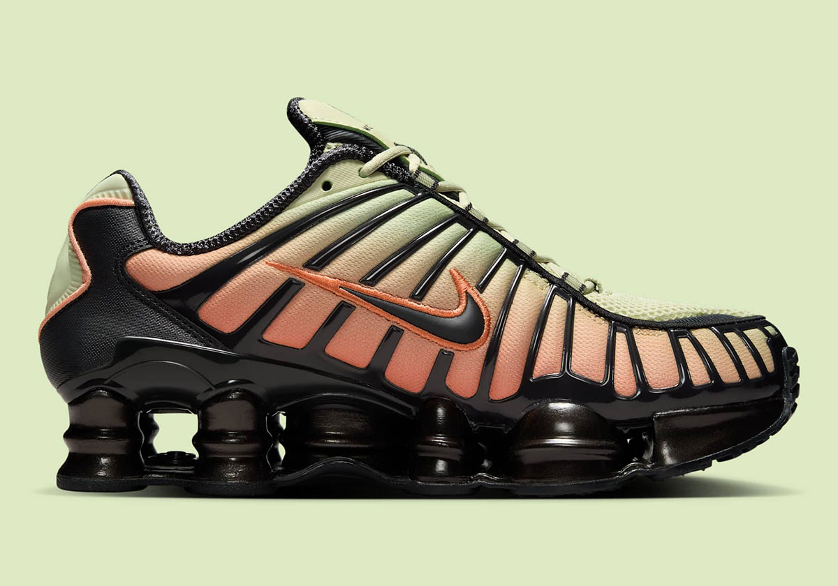 Nike Shox Tl Black Barely Green Wild Mango Ih1336 001 4
