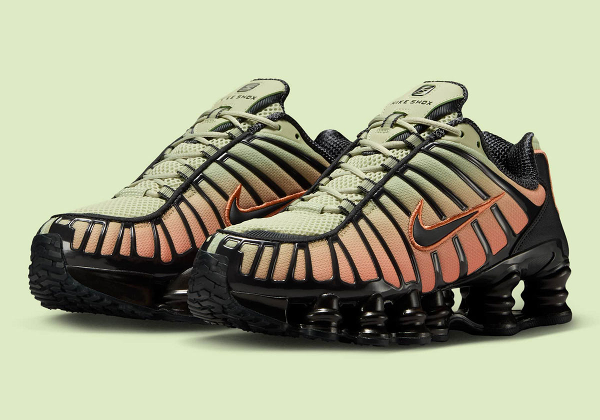 The Nike Shox TL Sprouts A "Wild Mango" Look