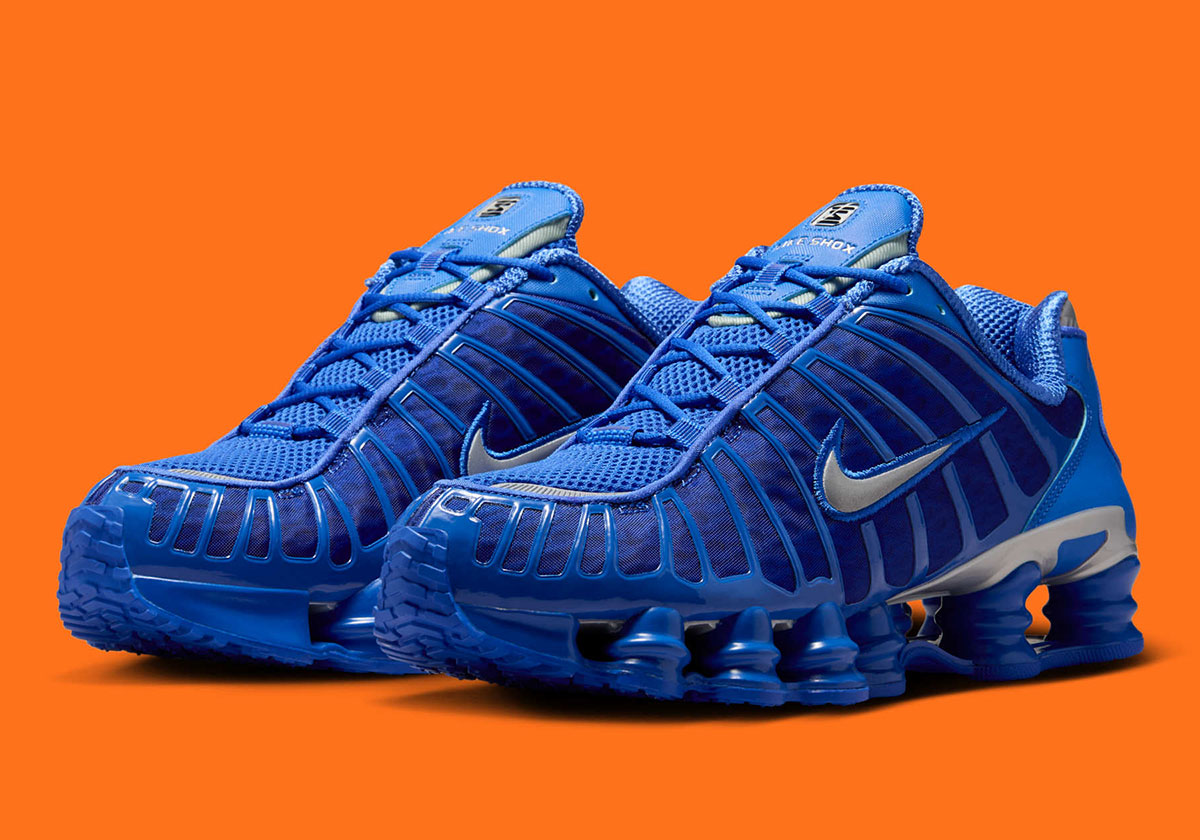 This Nike Shox TL "Hyper Royal" Is Missing Orange Laces