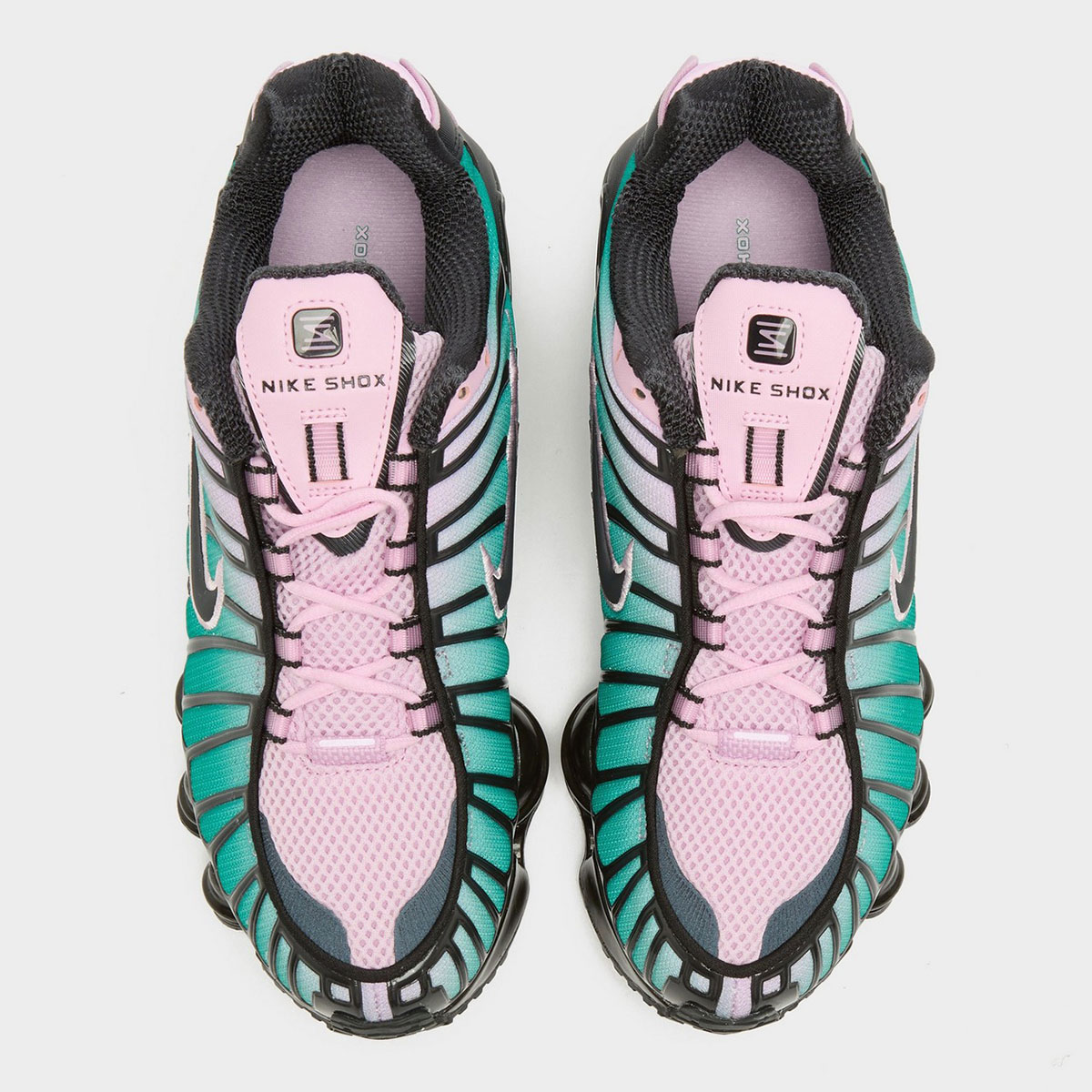 Nike Shox Tl Light Arctic Pink Neptune Green Off Noir Ih1336 600 1