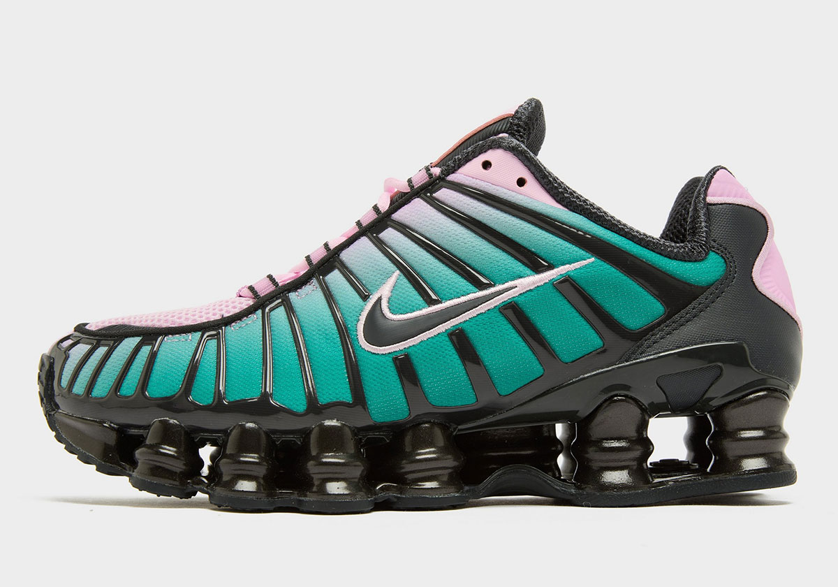 Nike Shox Tl Light Arctic Pink Neptune Green Off Noir Ih1336 600 2