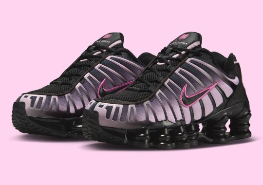 The Nike Shox TL Blends Black And “Playful Pink”