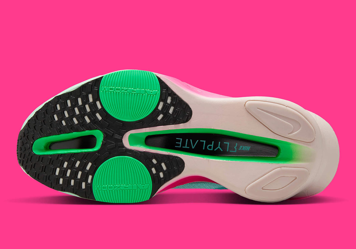 Nike Zoomx Alphafly 3 Glacier Blue Black Mint Foam Green Shock Hyper Pink Silt Red Fd8315 400 2