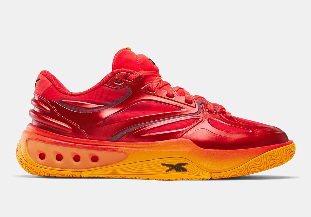 Reebok Engine A Energy Red Electric Amber Black 100218465 6