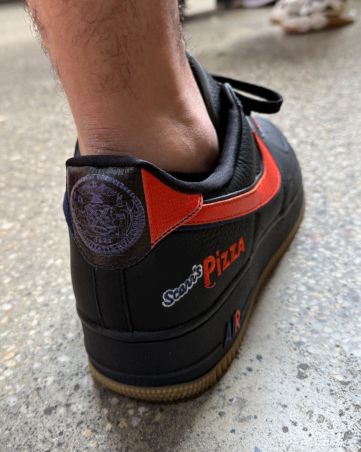 Scarrs Pizza Nike Air Force 1 Low Black 4