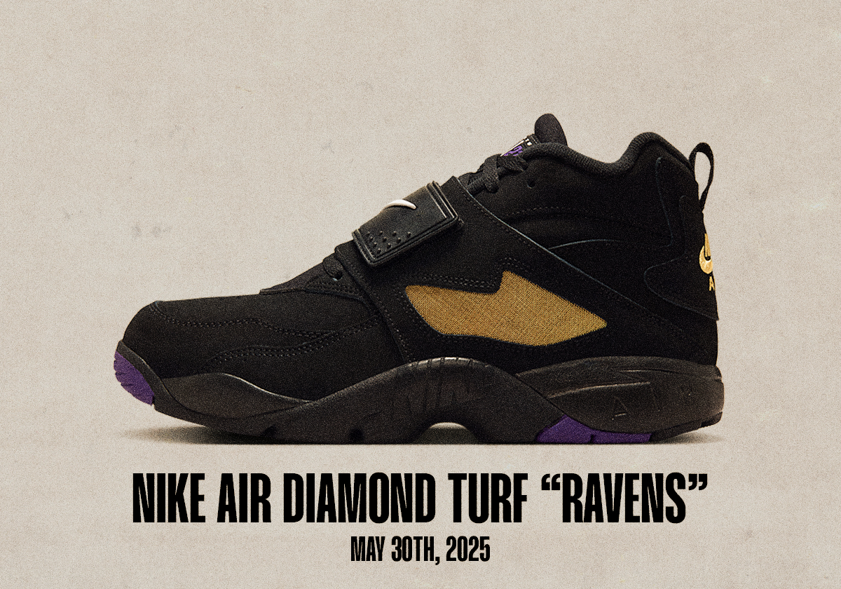 Sneaker Release Dates May 25 May 31 2025 Nike Air Diamond Turf Ravens