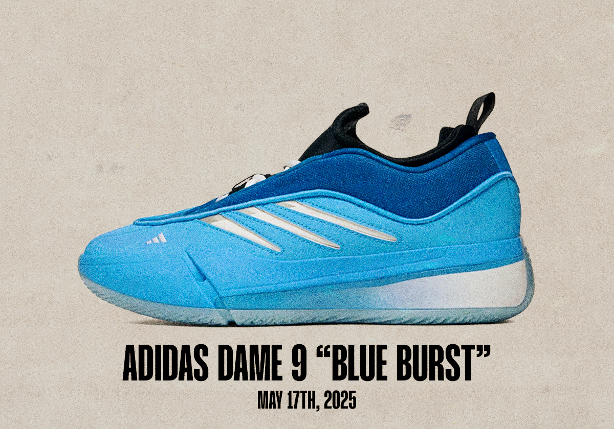 Sneaker Releases May 11 May 17 2025 Adidas Dame 9 Blue Burst
