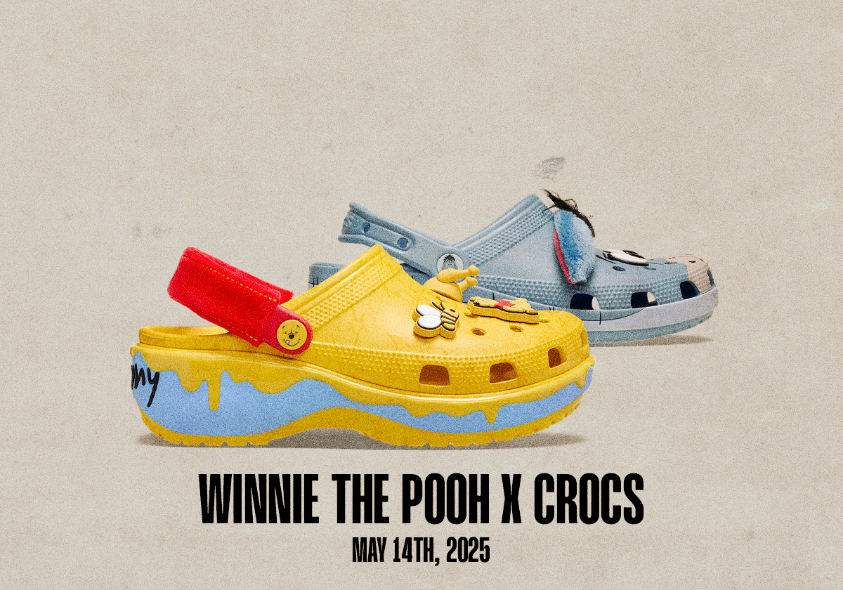 Sneaker Releases May 11 May 17 2025 Winnie The Pooh Crocs