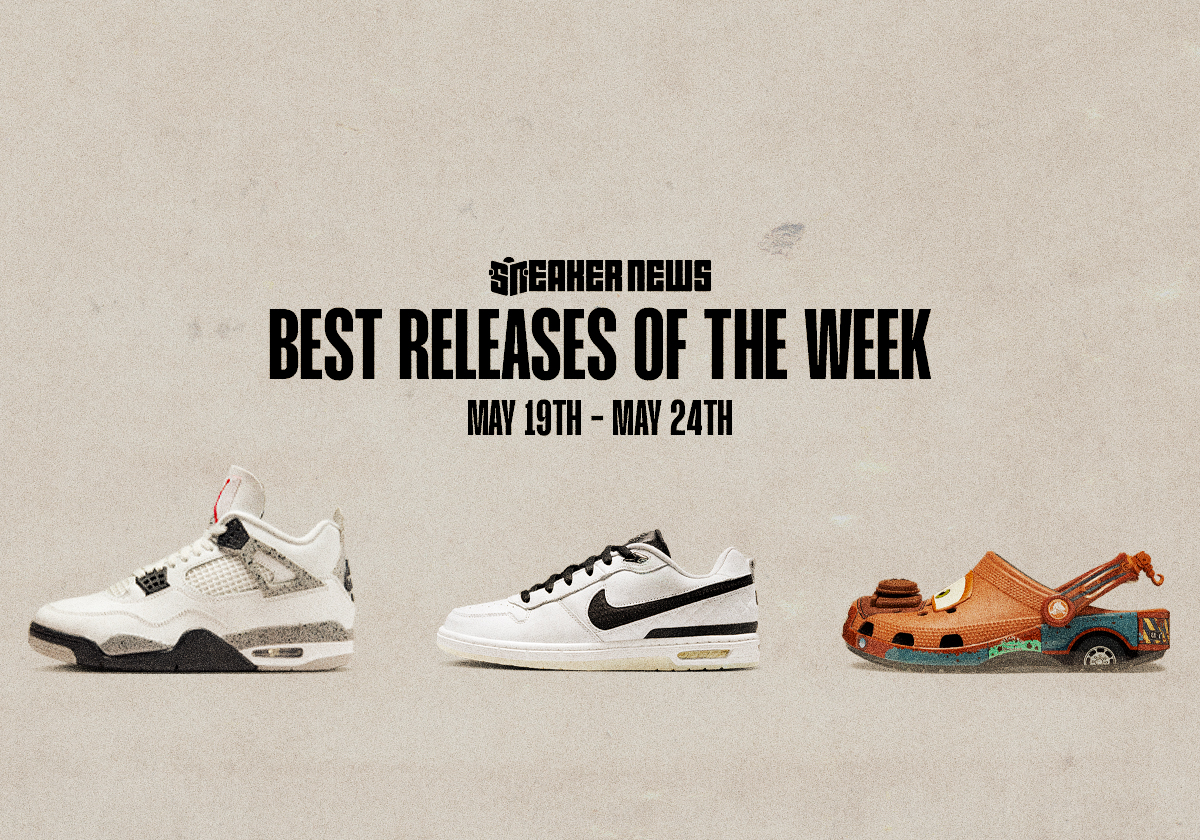 Air Jordan 4 "White Cement," Mater Crocs And This Week's Best Releases