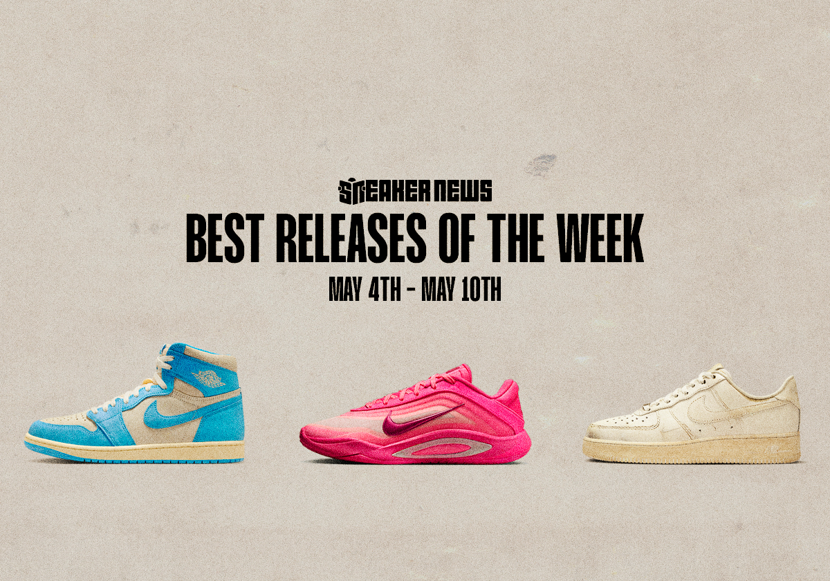 Dirty Air Force 1s, Nike A'One "Pink Aura," And This Week's Best Releases