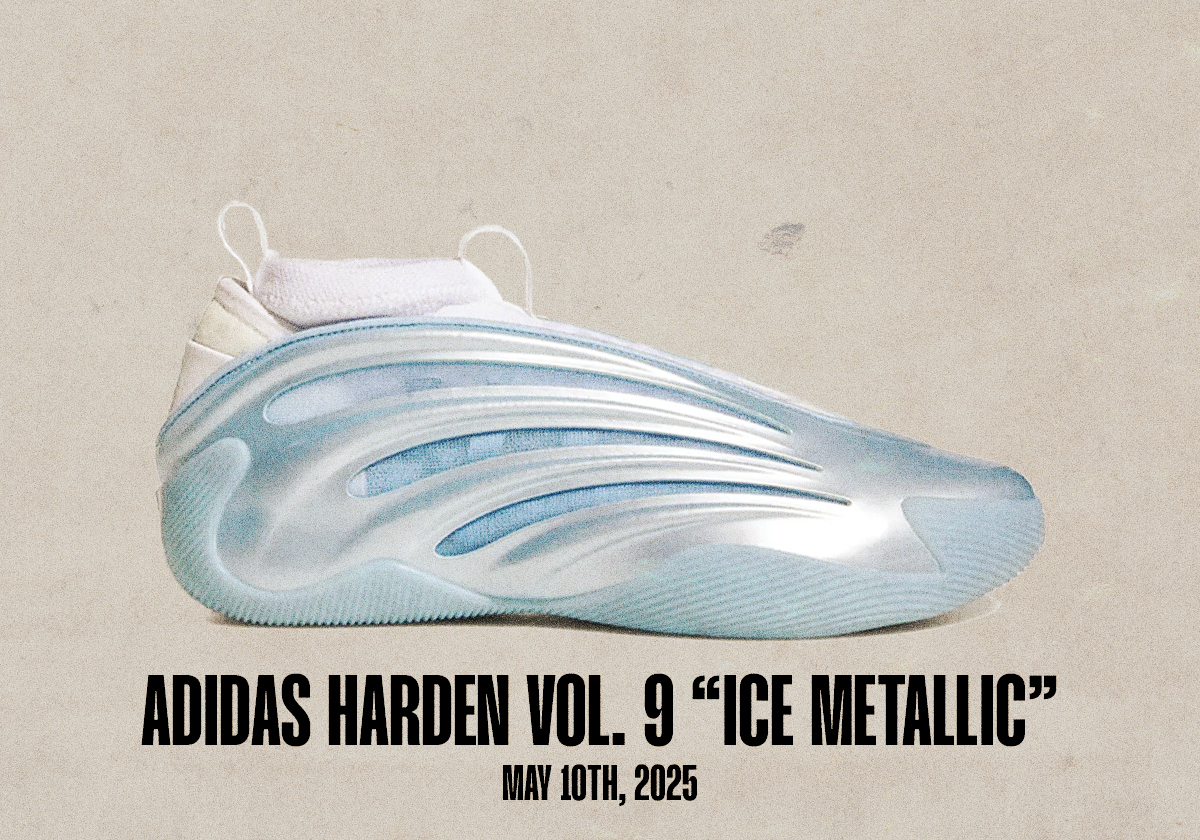 Sneaker Releases May 4 May 10 2025 Adidas Harden Vol 9 Ice Metallic