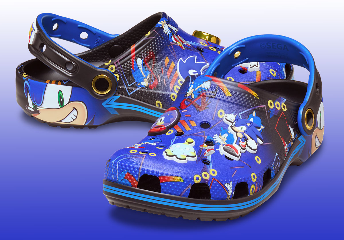 Sonic The Hedgehog Crocs Classic Clog 211209 90h 3