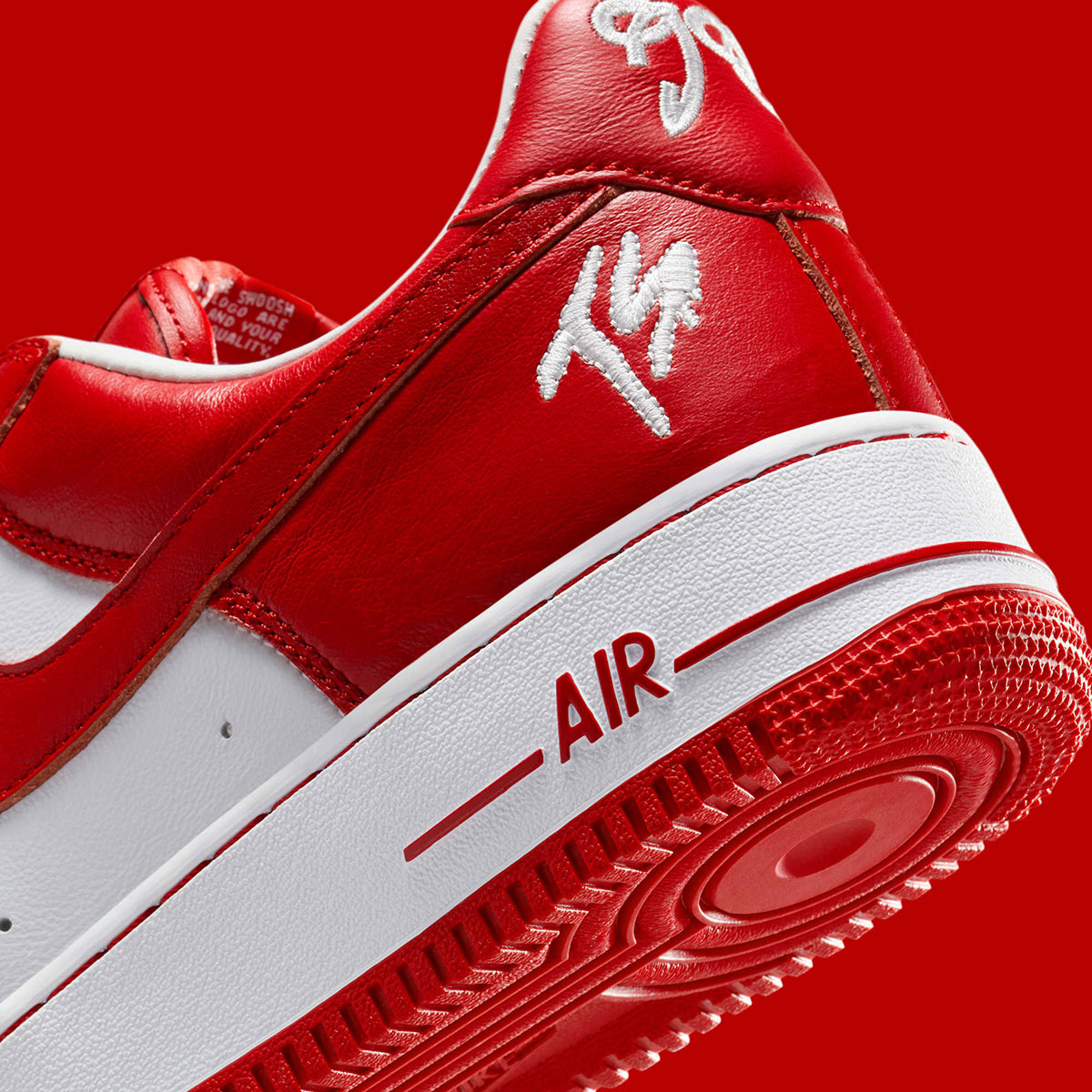 Terror Squad Nike Air Force 1 Low White University Red Ii4391 100 Release Date 7