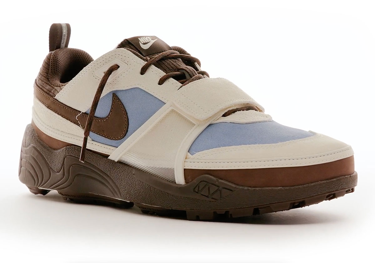 Travis Scott x Nike Zoom Field Jaxx "Leche Blue" Releasing At 2PM ET