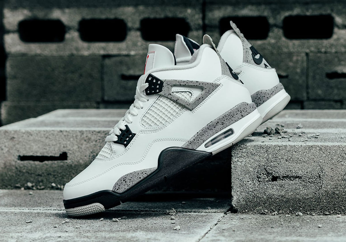 RESTOCK: Air Jordan 4 OG "White Cement"