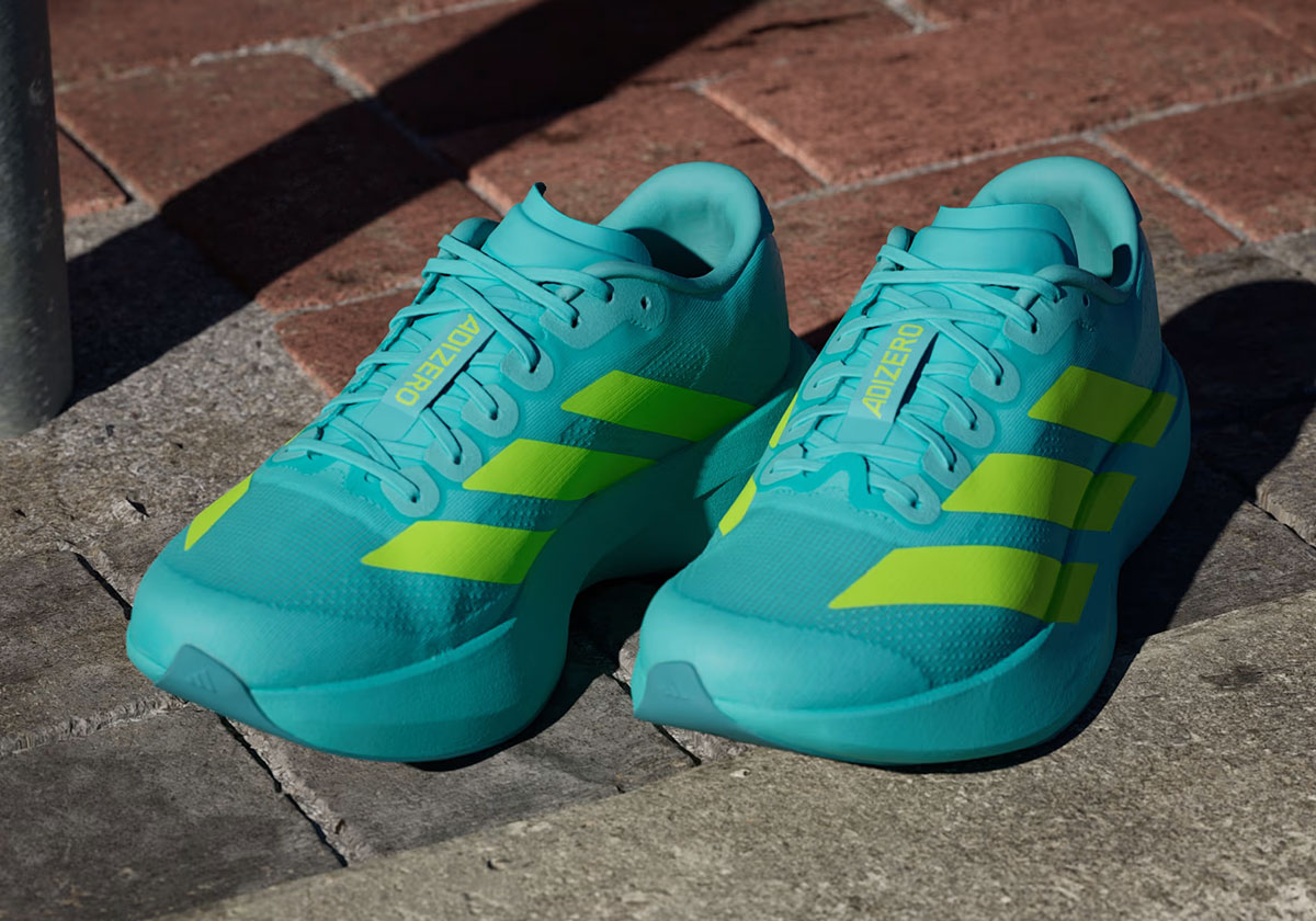 Adidas Adizero Evo Sl Flash Aqua Lucid Lemon Mint Ton Js4506 3