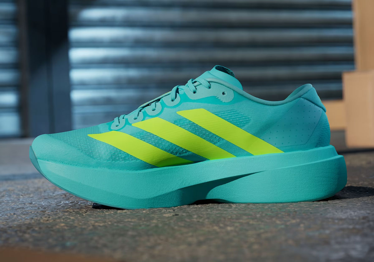 Adidas Adizero Evo Sl Flash Aqua Lucid Lemon Mint Ton Js4506 5