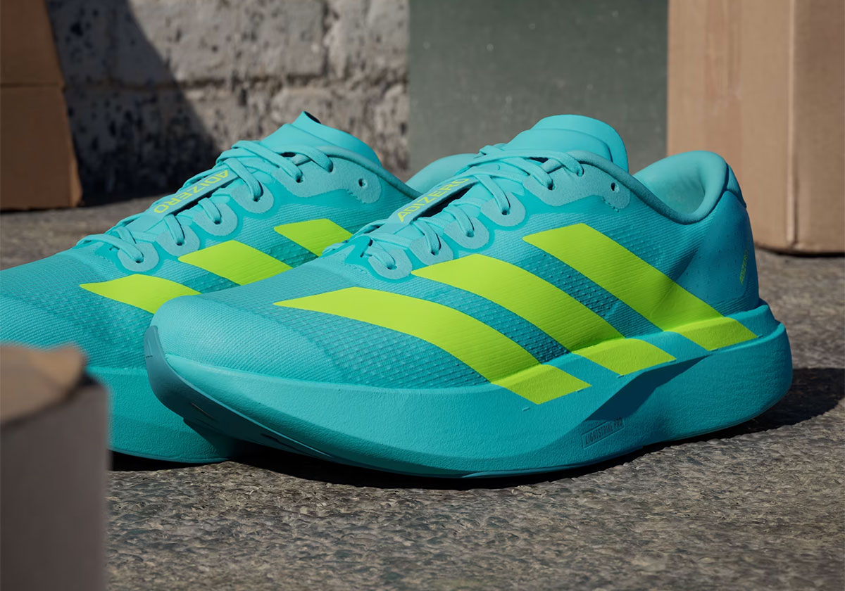 Adidas Adizero Evo Sl Flash Aqua Lucid Lemon Mint Ton Js4506 7