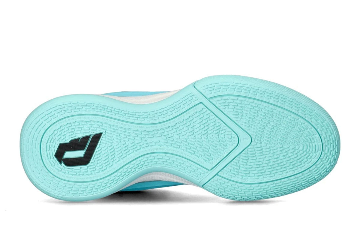 Adidas Dame X Flash Aqua Core Black Grey Two Jp6079 4