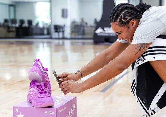 Satou Sabally Shows Off “Unicorn” adidas DON Issue 6 PE