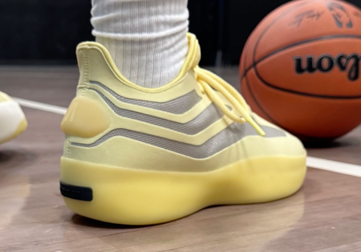 First Look At The adidas Fear Of God Athletics Basketball II “Lemonade”