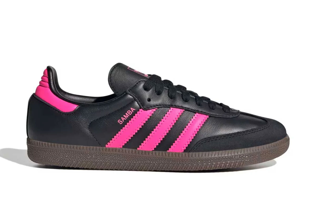 Adidas Samba Core Black Lucid Pink Gum Js1386 1