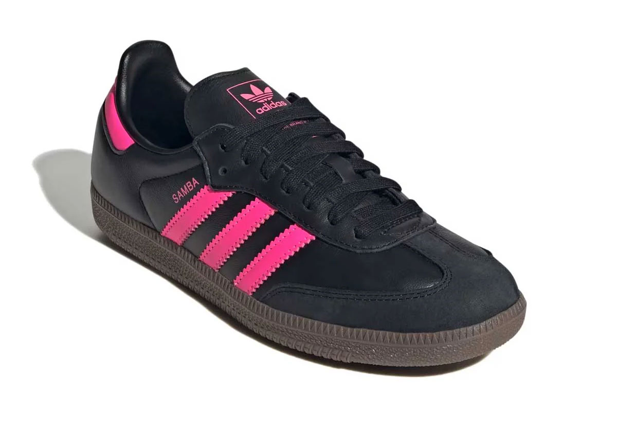 The adidas Samba Switches Into Black And “Lucid Pink”