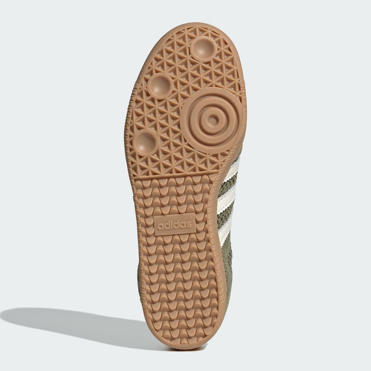 Adidas Samba Knit Orbit Green Cream White Jr9447 6