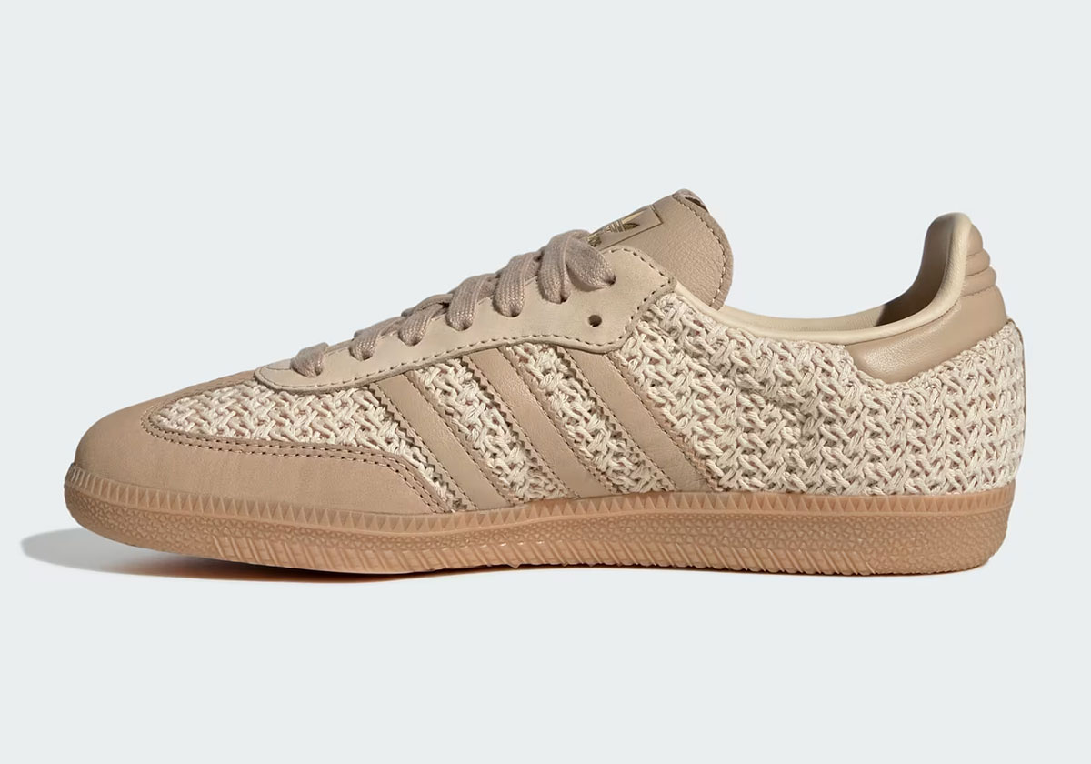 Adidas Samba Knit Sand Strata Magic Beige Jr9446 6