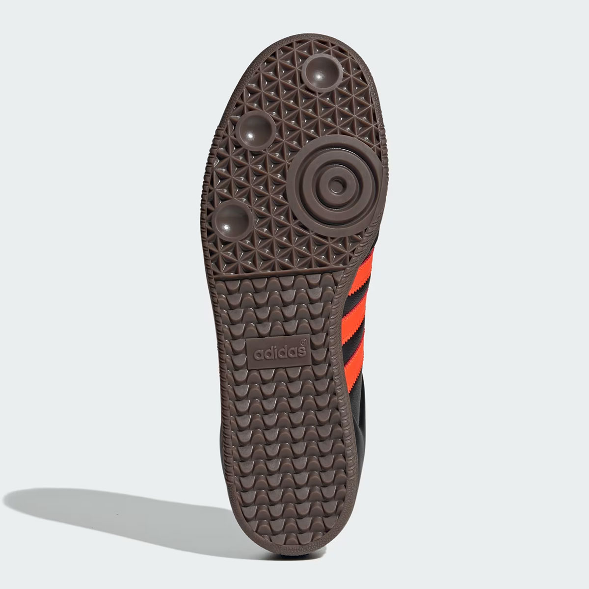 Adidas Samba Og Core Black Impact Orange Gum Jr0910 3