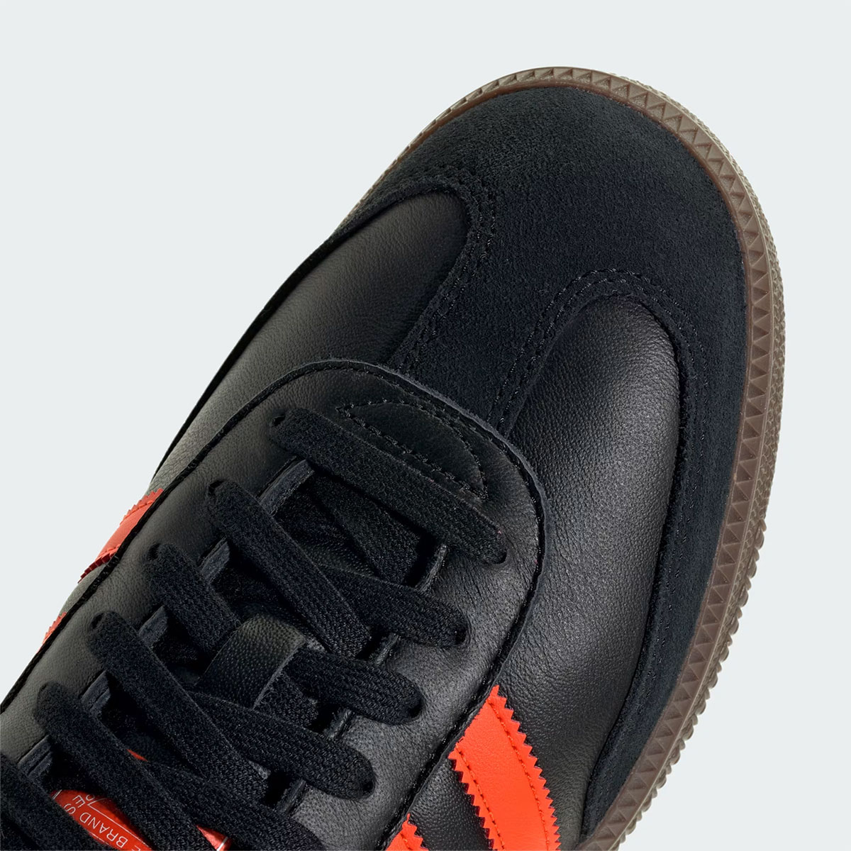 Adidas Samba Og Core Black Impact Orange Gum Jr0910 8
