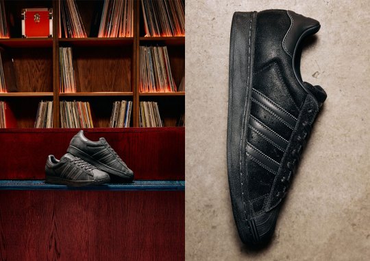 Size? Exclusive adidas Superstars Welcome Premium Brushed Suede