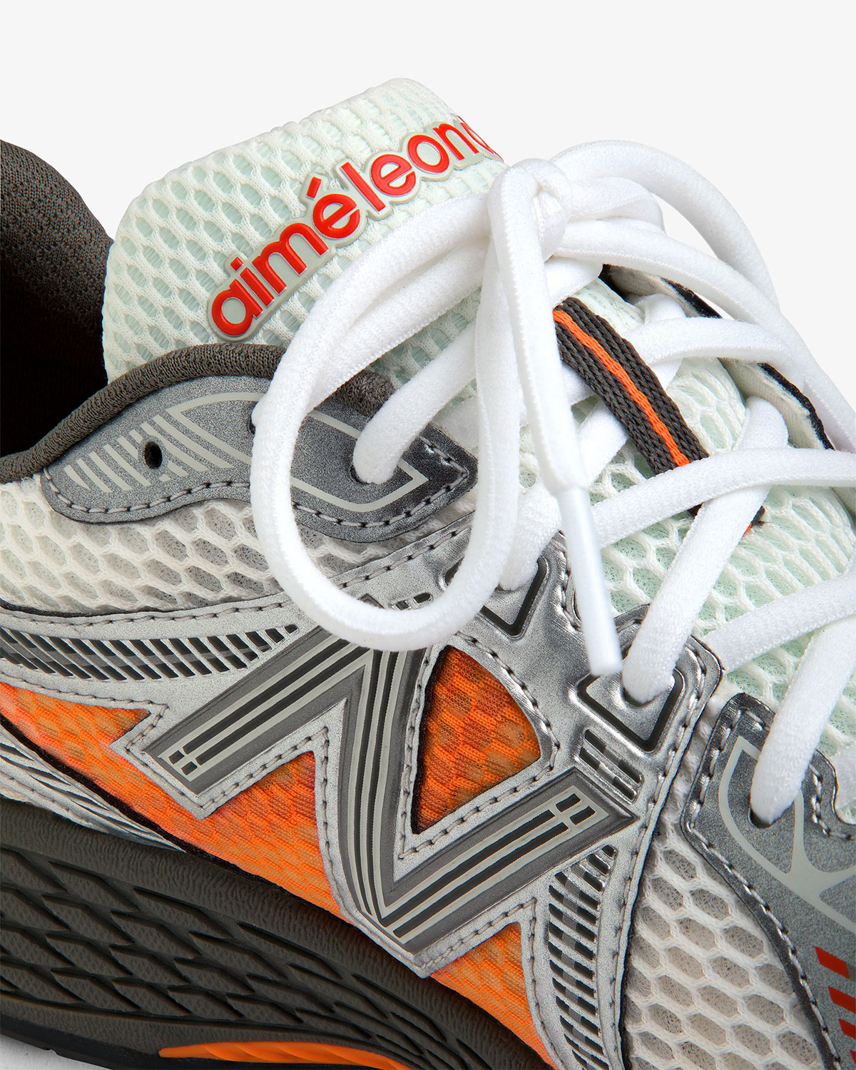Aime Leon Dore New Balance 860v2 White Silver Orange 2