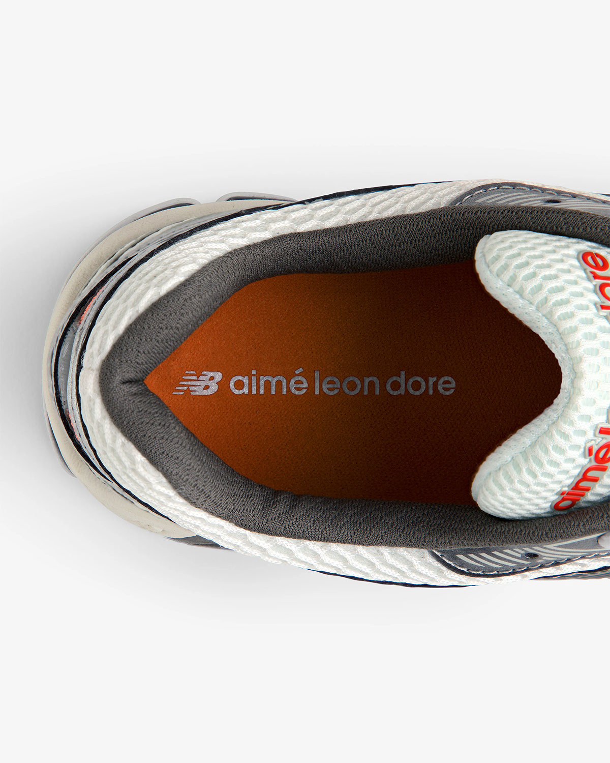 Aime Leon Dore New Balance 860v2 White Silver Orange 3