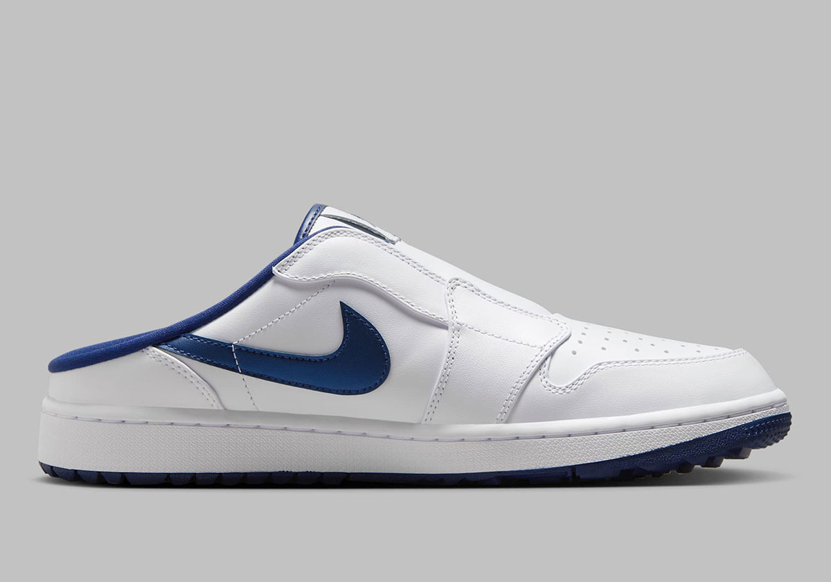 Air Jordan 1 Golf Mule White Midnight Navy Fj1214 103 7