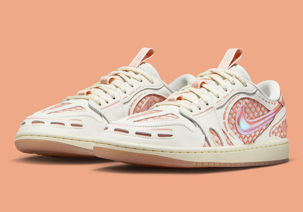 The Techy Air Jordan 1 Low Method Of Make V3 Takes On "Washed Coral"