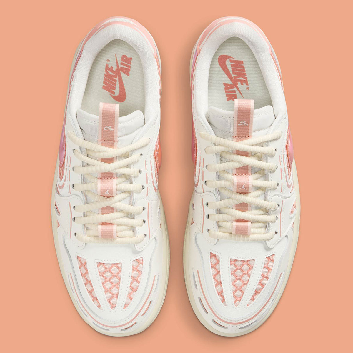 Air Jordan 1 Low Method Of Make V3 Sail Coconut Milk Washed Coral Light Madder Root Hq2186 180 6