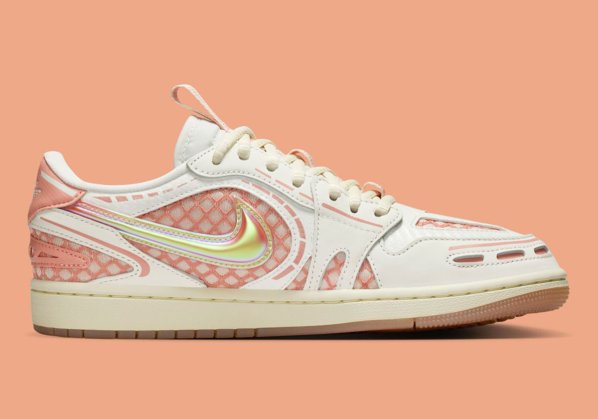 Air Jordan 1 Low Method Of Make V3 Sail Coconut Milk Washed Coral Light Madder Root Hq2186 180 7