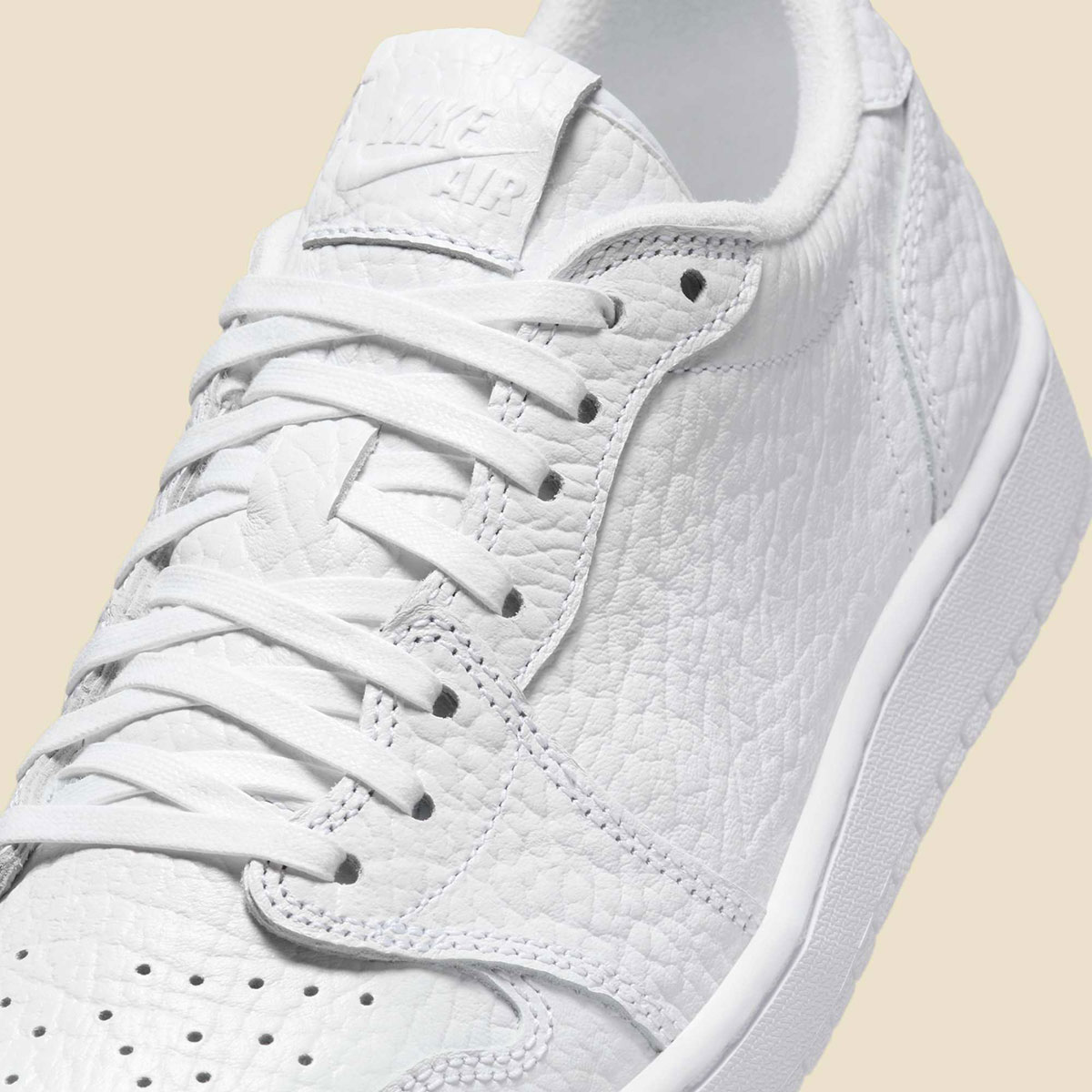 Air Jordan 1 Low Ns Swooshless White 872782 100 2