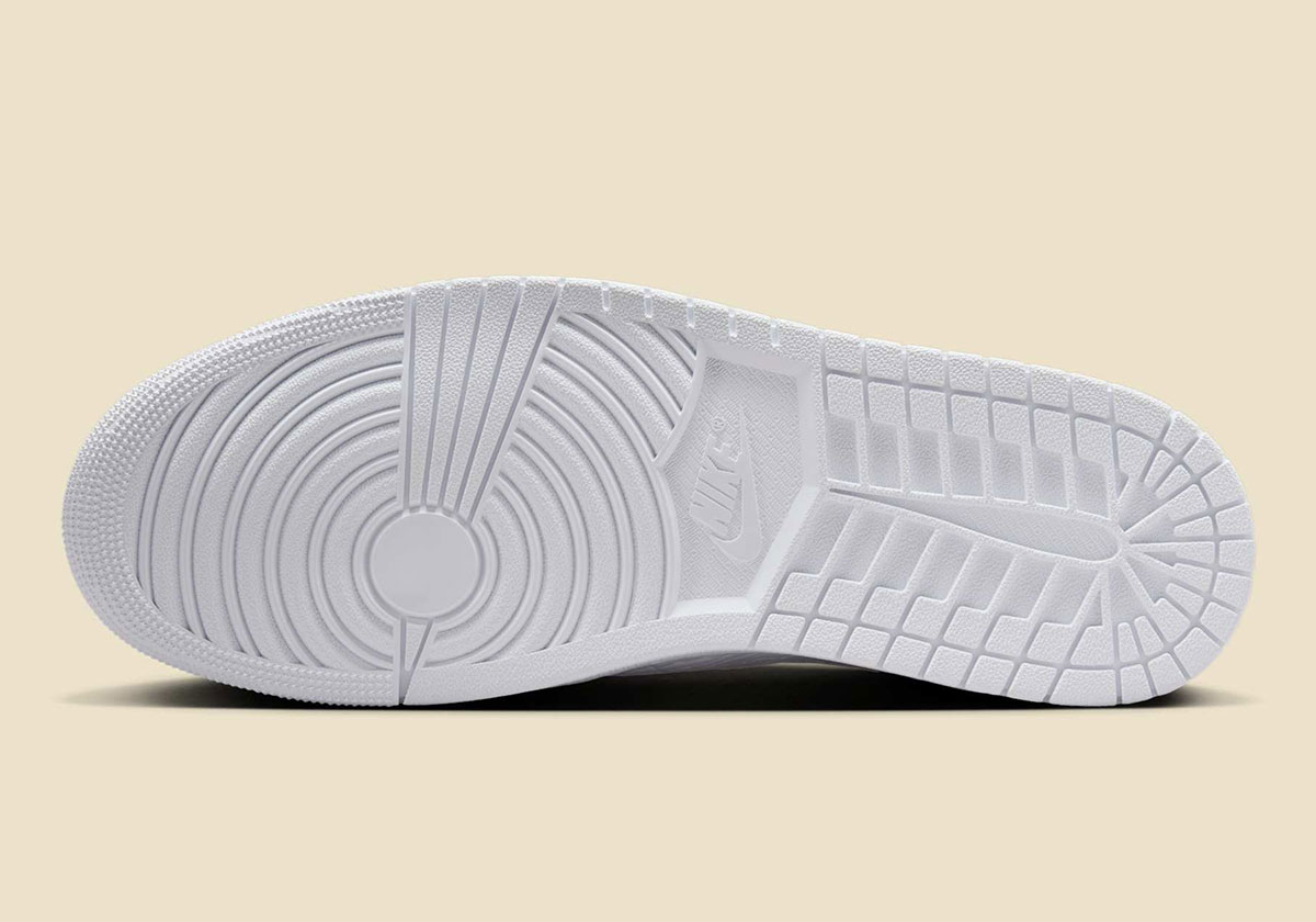 Air Jordan 1 Low Ns Swooshless White 872782 100 3