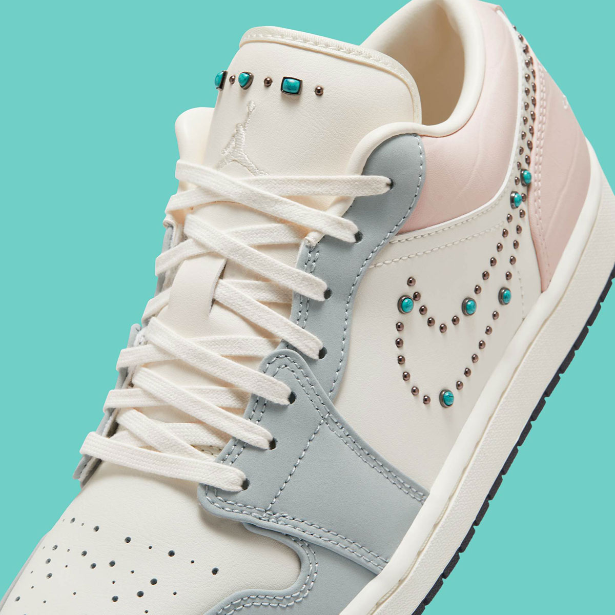 Air Jordan 1 Low Turquoise Ih7319 001 2
