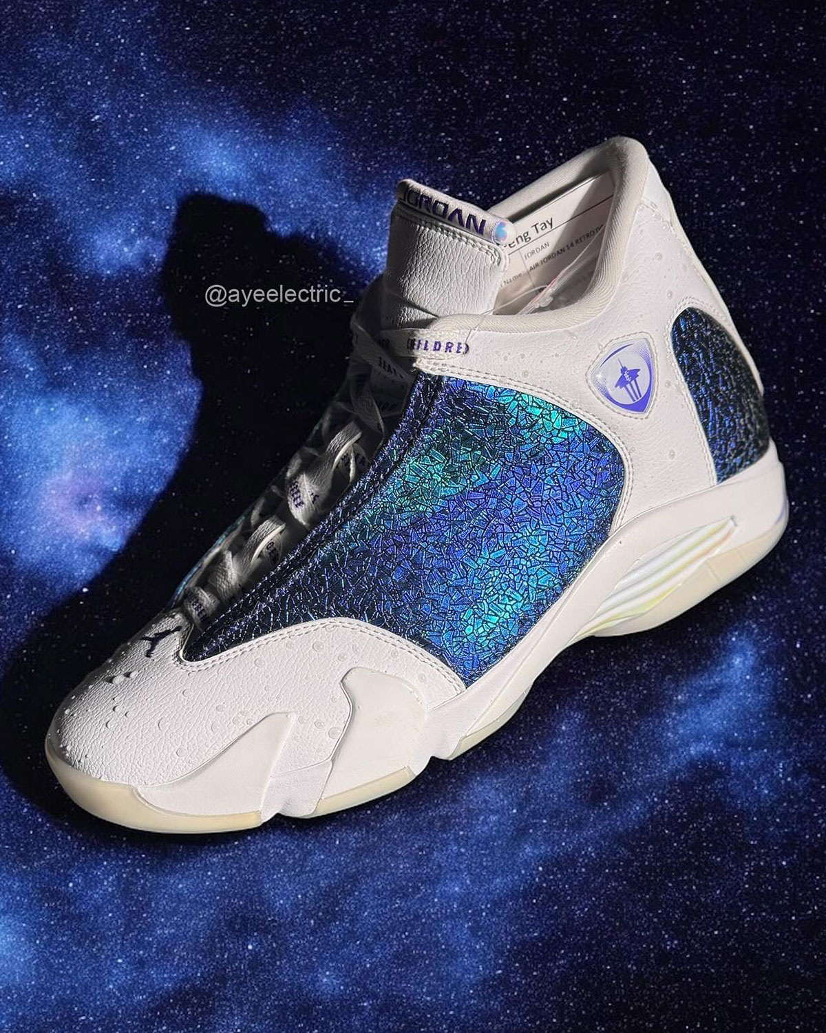 Air Jordan 14 Doernbecher Whiteout Unreleased Sample 1