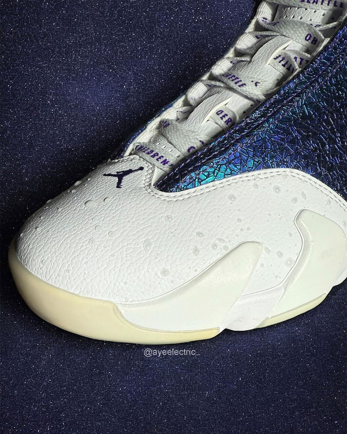 Air Jordan 14 Doernbecher Whiteout Unreleased Sample 10
