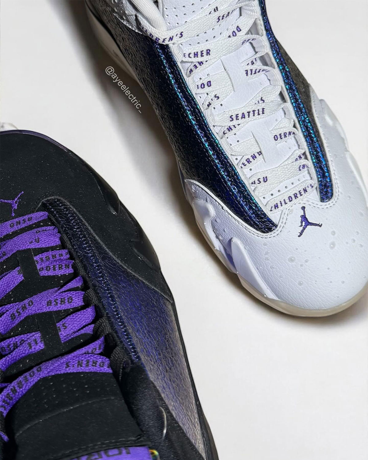 Air Jordan 14 Doernbecher Whiteout Unreleased Sample 2