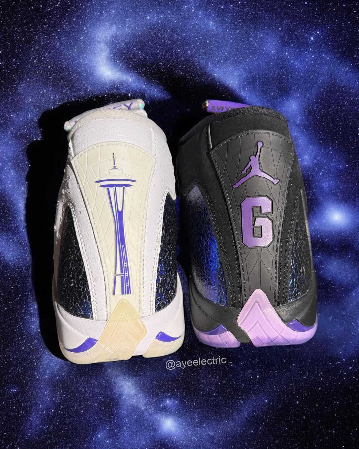 Air Jordan 14 Doernbecher Whiteout Unreleased Sample 3